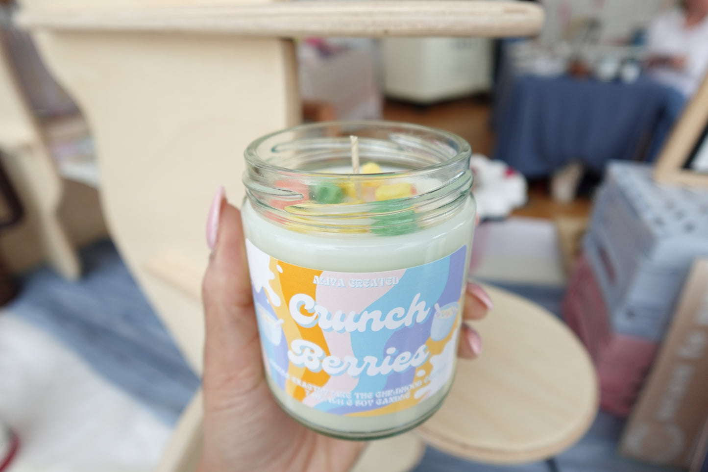 Crunch Berries Cereal Soy Candle