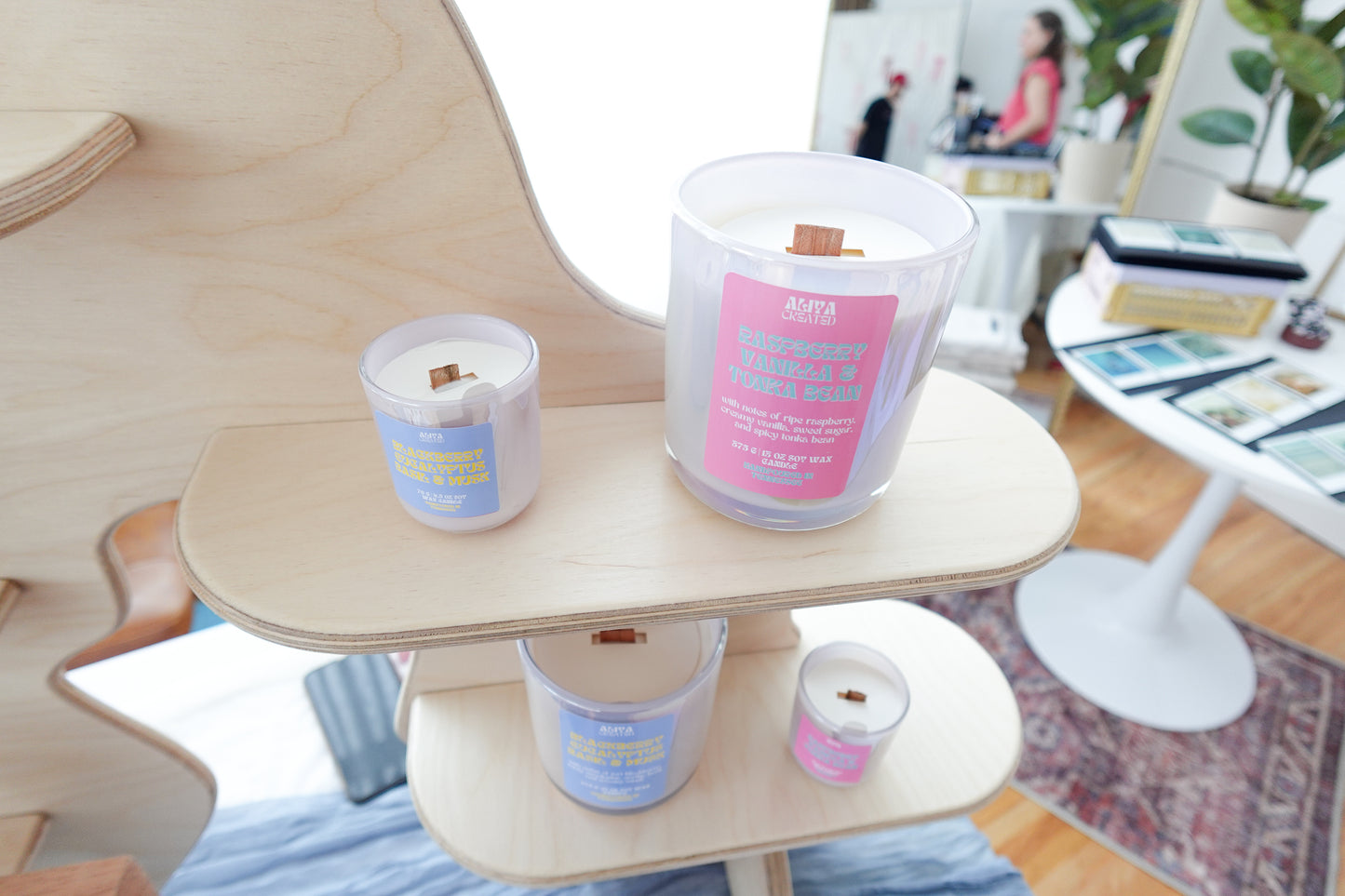 Raspberry Vanilla Sugar & Tonka Bean Soy Candle