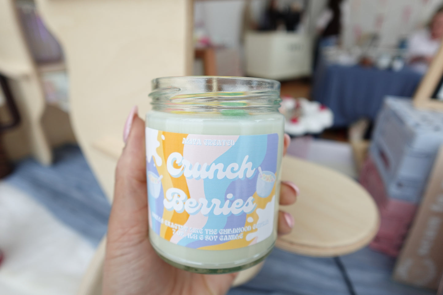 Crunch Berries Cereal Soy Candle
