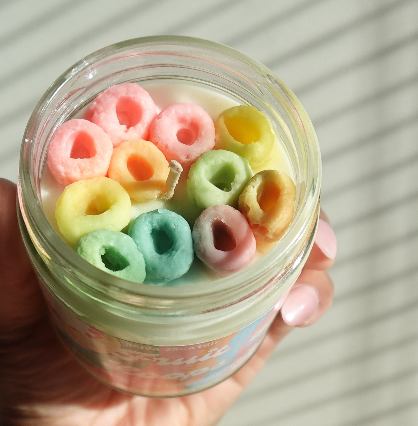 Fruit Loop Cereal Soy Candle